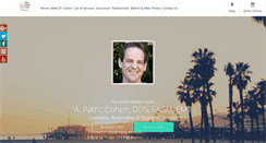 Desktop Screenshot of dentalsedationcenter.com
